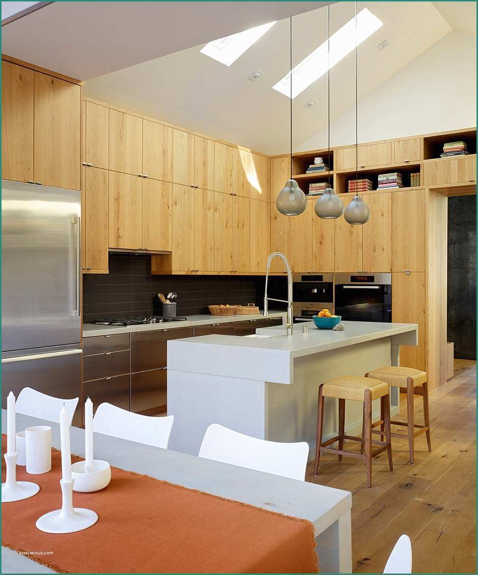 Mobili Cucina Moderna E 100 Idee Di Cucine Moderne Con Legno • Colori Idee E