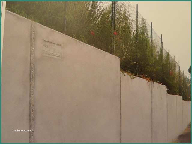 Muri Di Cinta Prefabbricati E Realizzazion Muri Di Recinzione E Pareti Di Contenimento