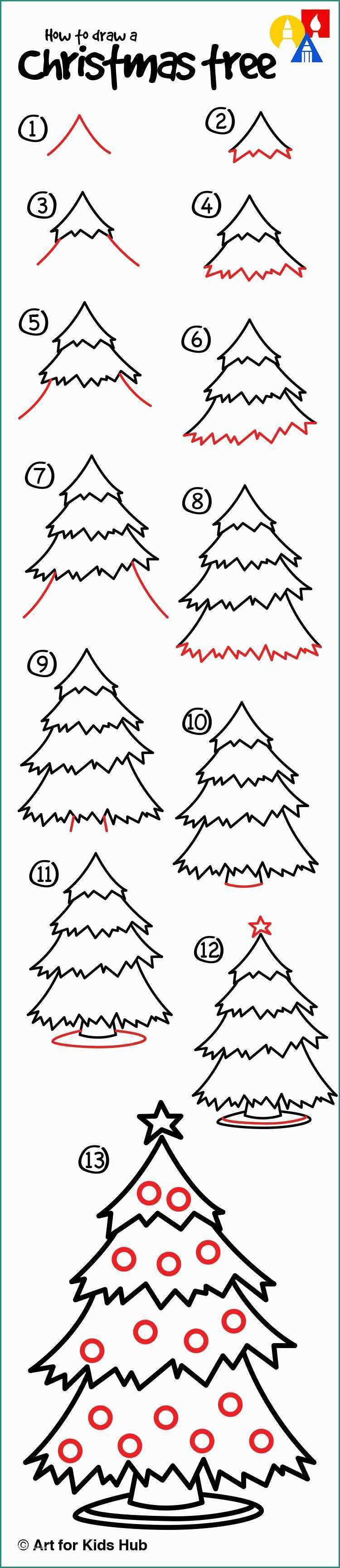 Nail Art Facilissime E How to Draw A Christmas Tree Art for Kids Hub