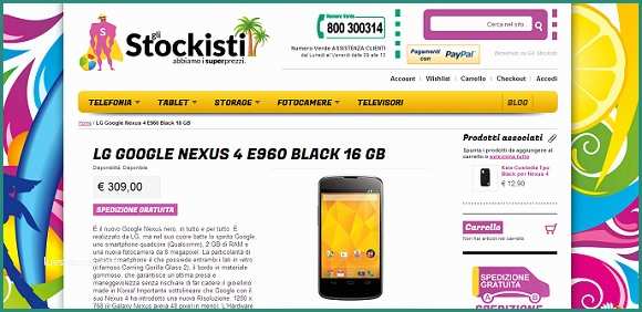 Nexus Stockisti E androidlab Blog Archive Gli Stockisti Offrono Nexus 4