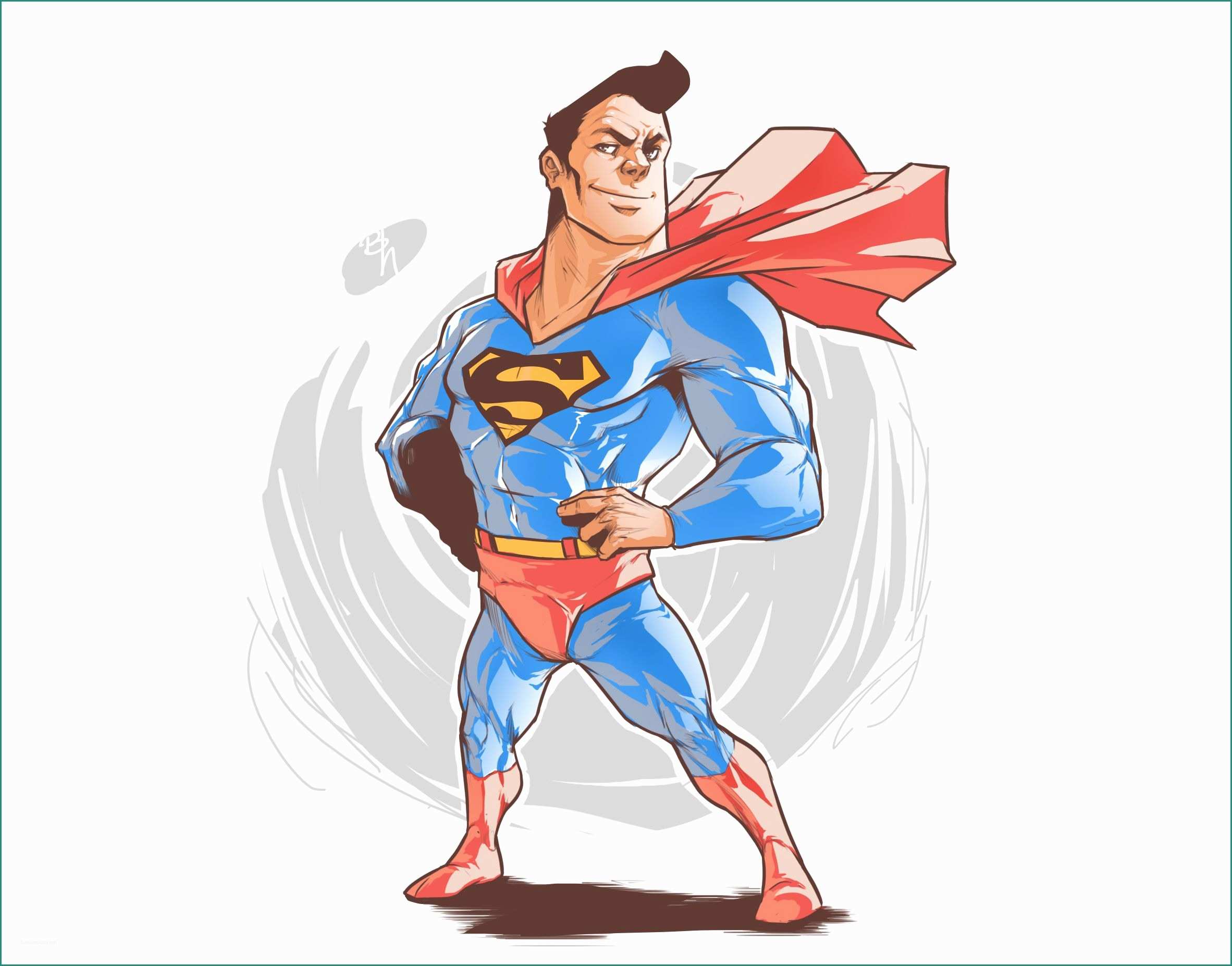 Nutella Bimby Tm E Super Man Fanart Superman Dc Ic Line Art Character Design