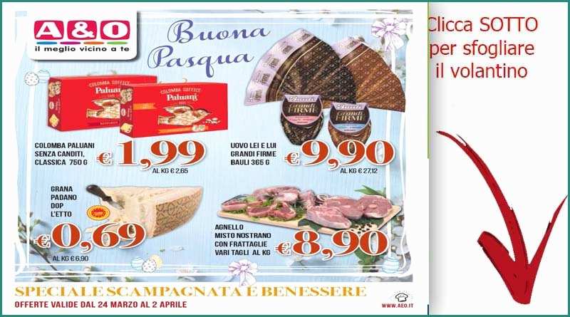 Offerte Super Spaccio Alimentare E Volantino Aeo Valido Dal 22 Al 2 Aprile Ferte Sicilia