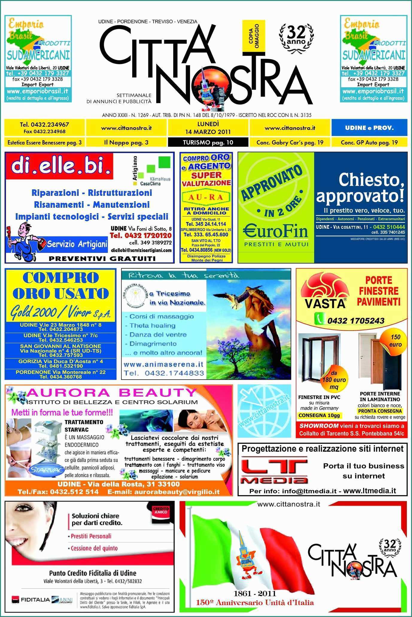Ortopedia Sanitaria Shop E Calaméo Citt  Nostra Udine Del 14 03 2011 N 1269