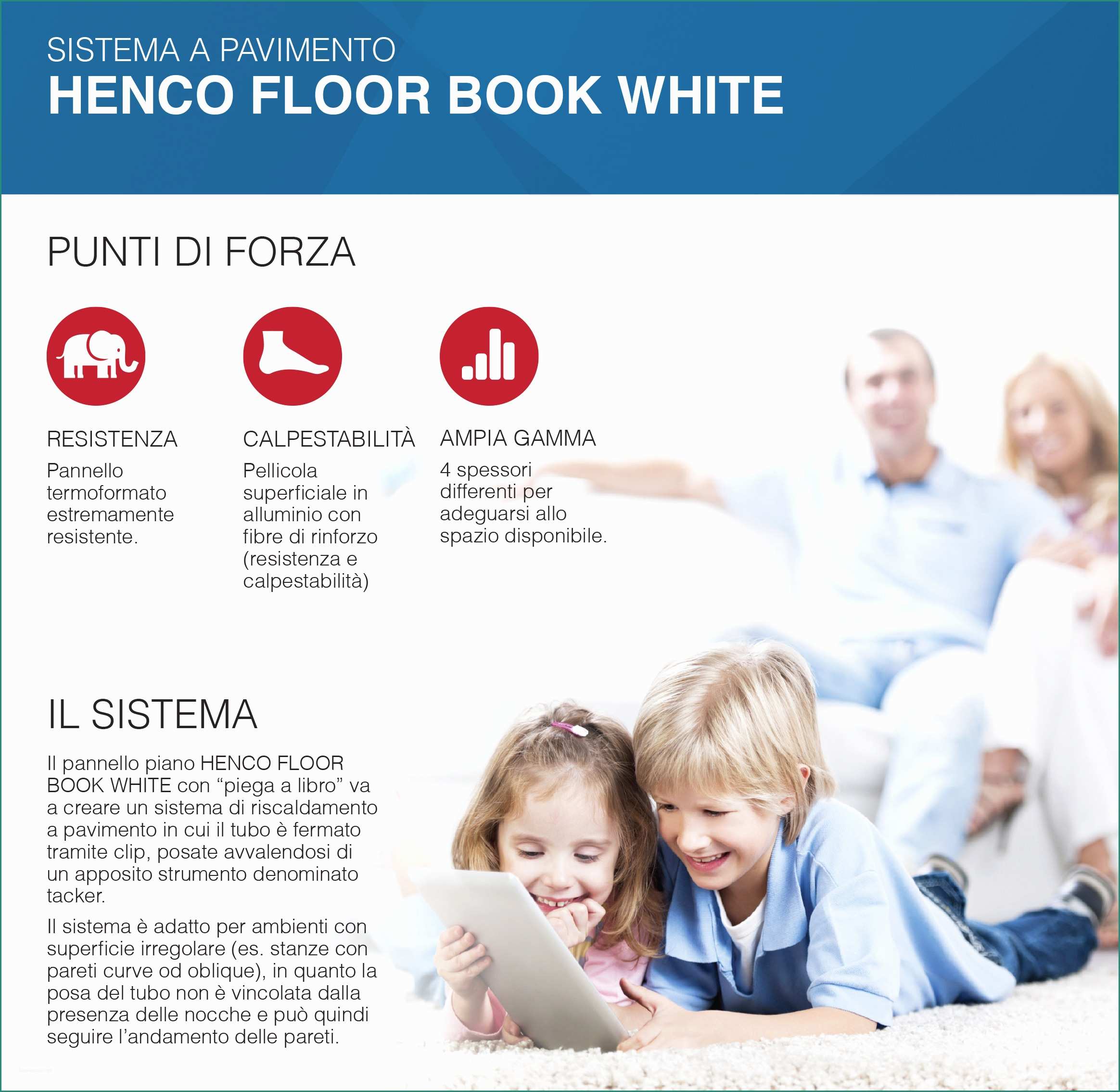 Pannelli Fonoassorbenti Adesivi E Sistema Pavimento Henco Floor Book White