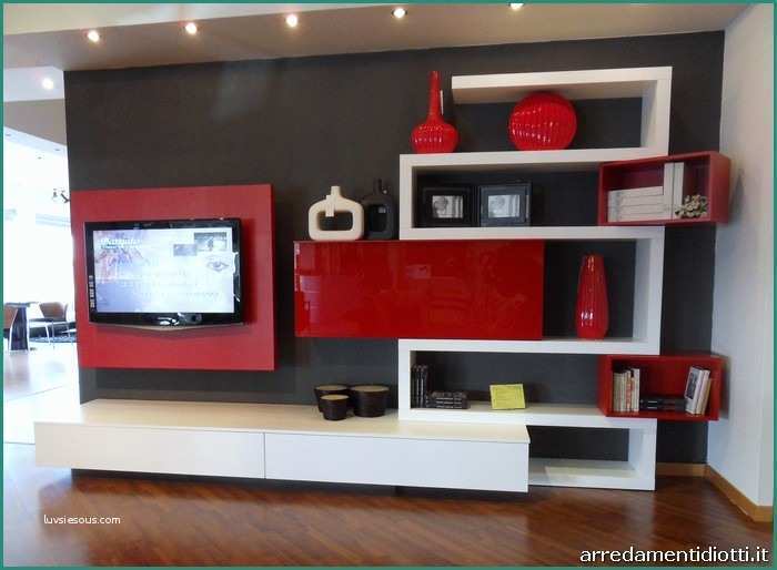 Parete attrezzata Tv Ikea E Mobile soggiorno Link Di Diotti A&f Arredamenti