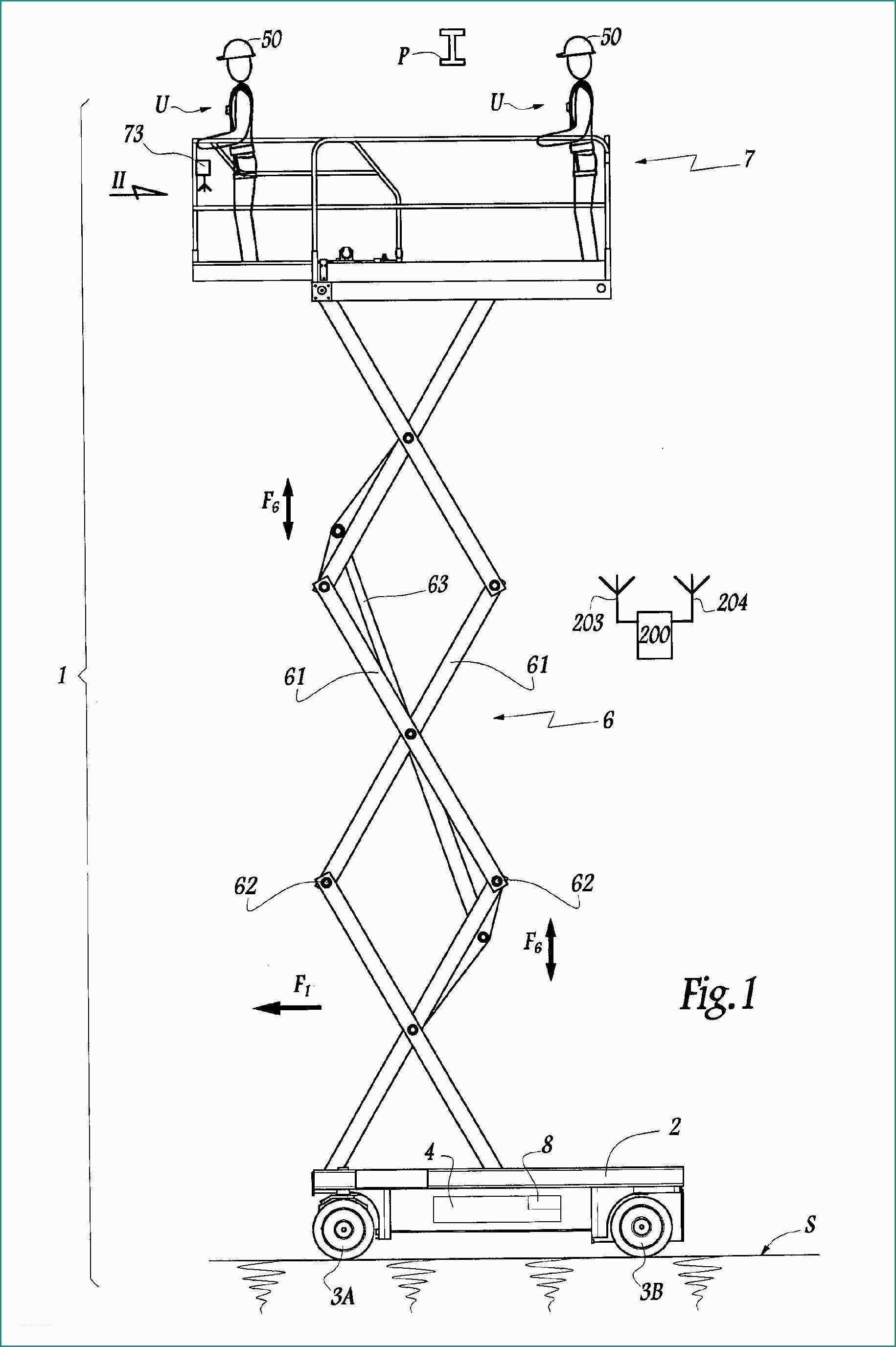 Piattaforma Elevatrice Dwg E Patent Ep B1 Dispositif De Protection D Un
