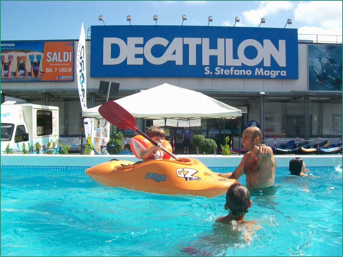 Piscina Gonfiabile Decathlon E Informagiovani Citta Di Lerici "decathlon Beach 4 Da