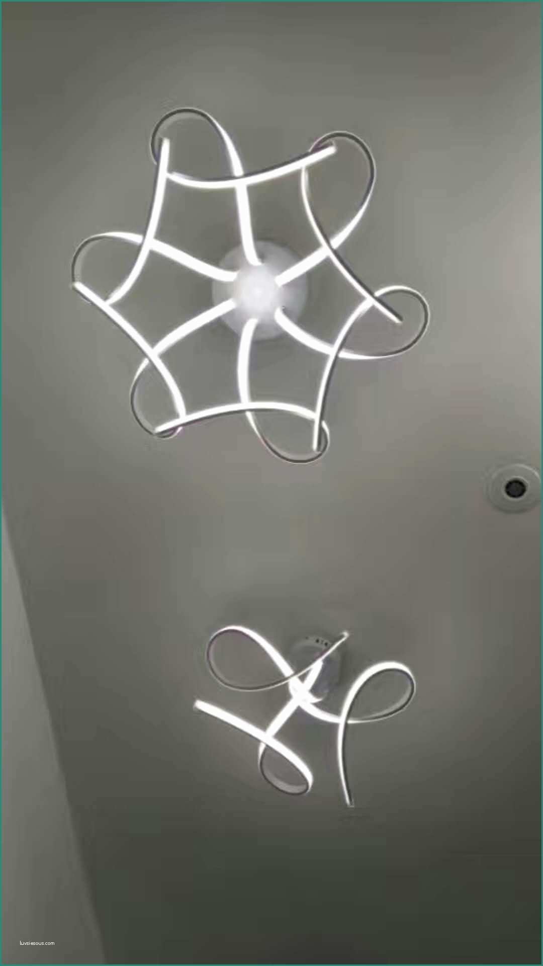 Plafoniere Moderne Led E Großhandel Neue Design Acryl Lotus Led Deckenleuchten Für Wohnzimmer