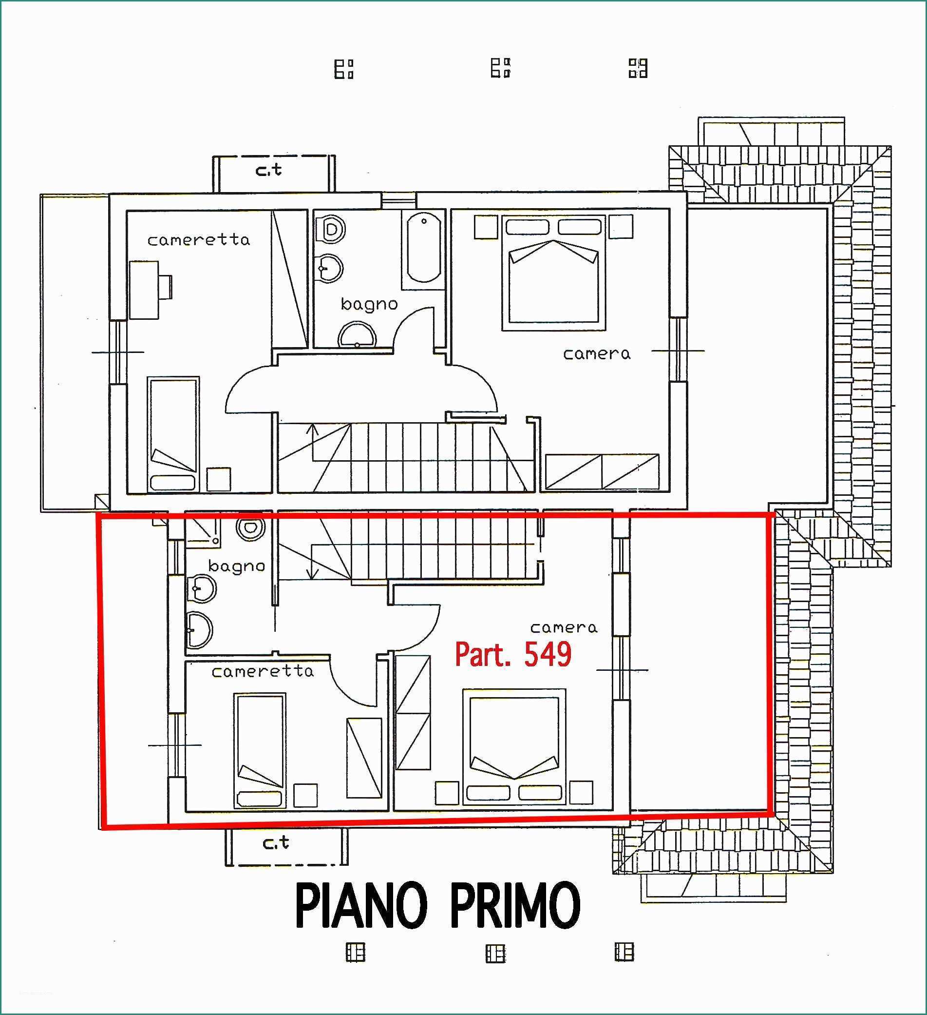 Planimetria Villetta Unifamiliare E Appartamento A Castiglion Del Lago Pg € 29 900 Itasset