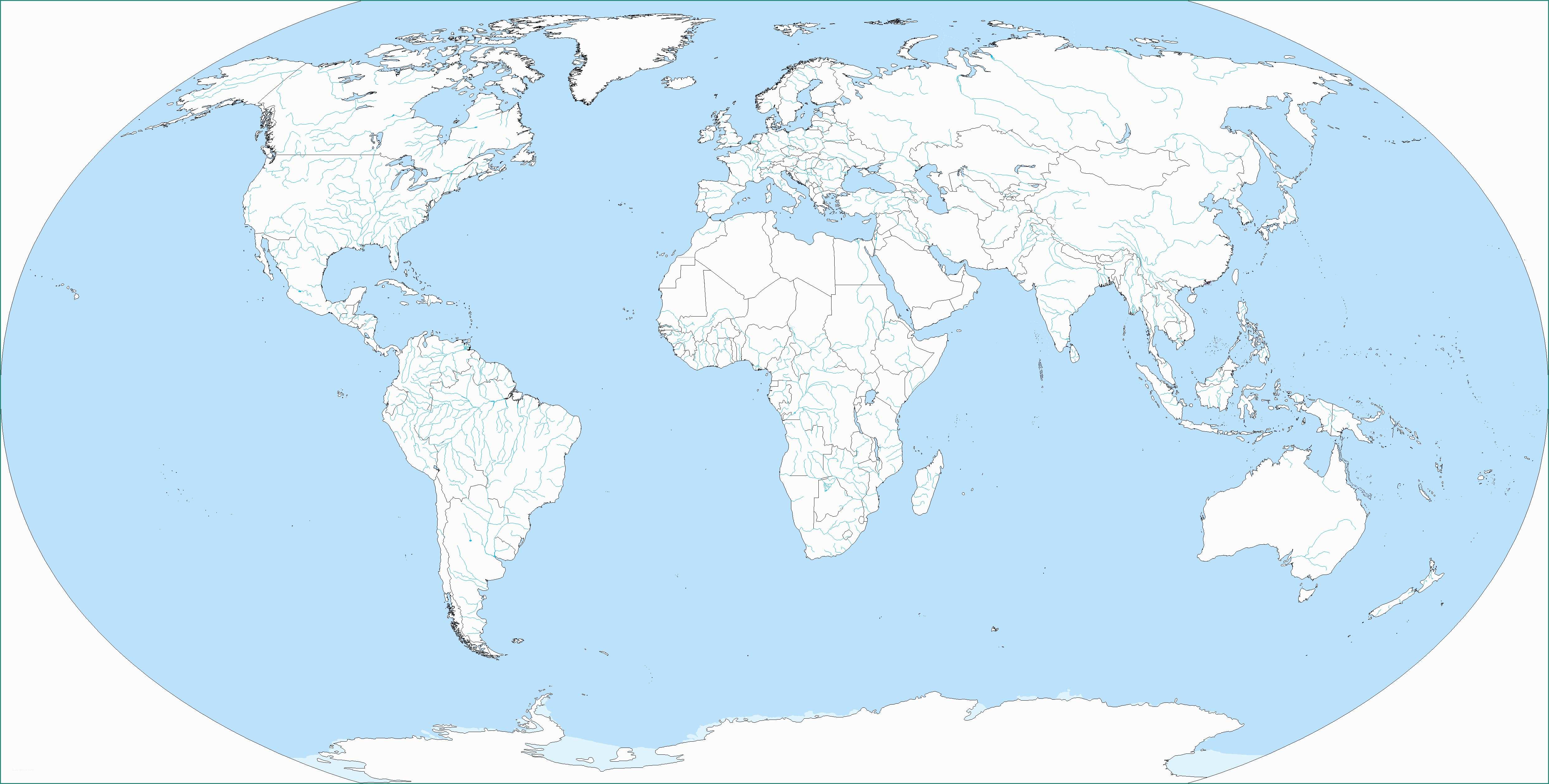Planisfero Politico Hd E Map World Names Basilosaur