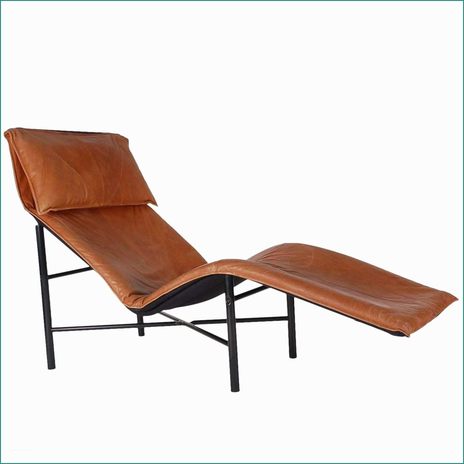Poltrona Chaise Longue E Midcentury Danish Modern Brown Leather Chaise Lounge Chair by tord