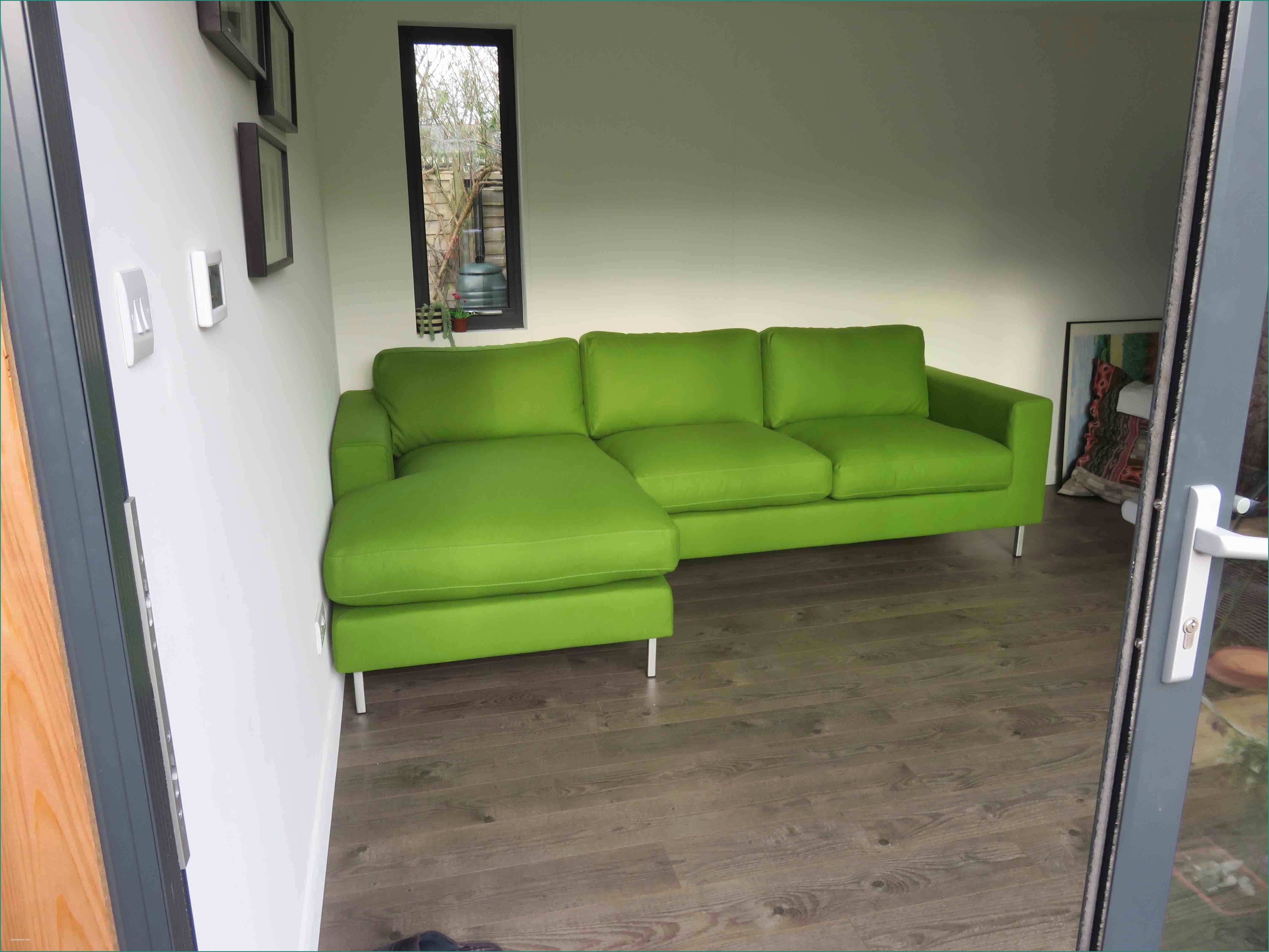 Poltrona Frau Group E Biki Contemporary Corner sofa Green Corner sofas