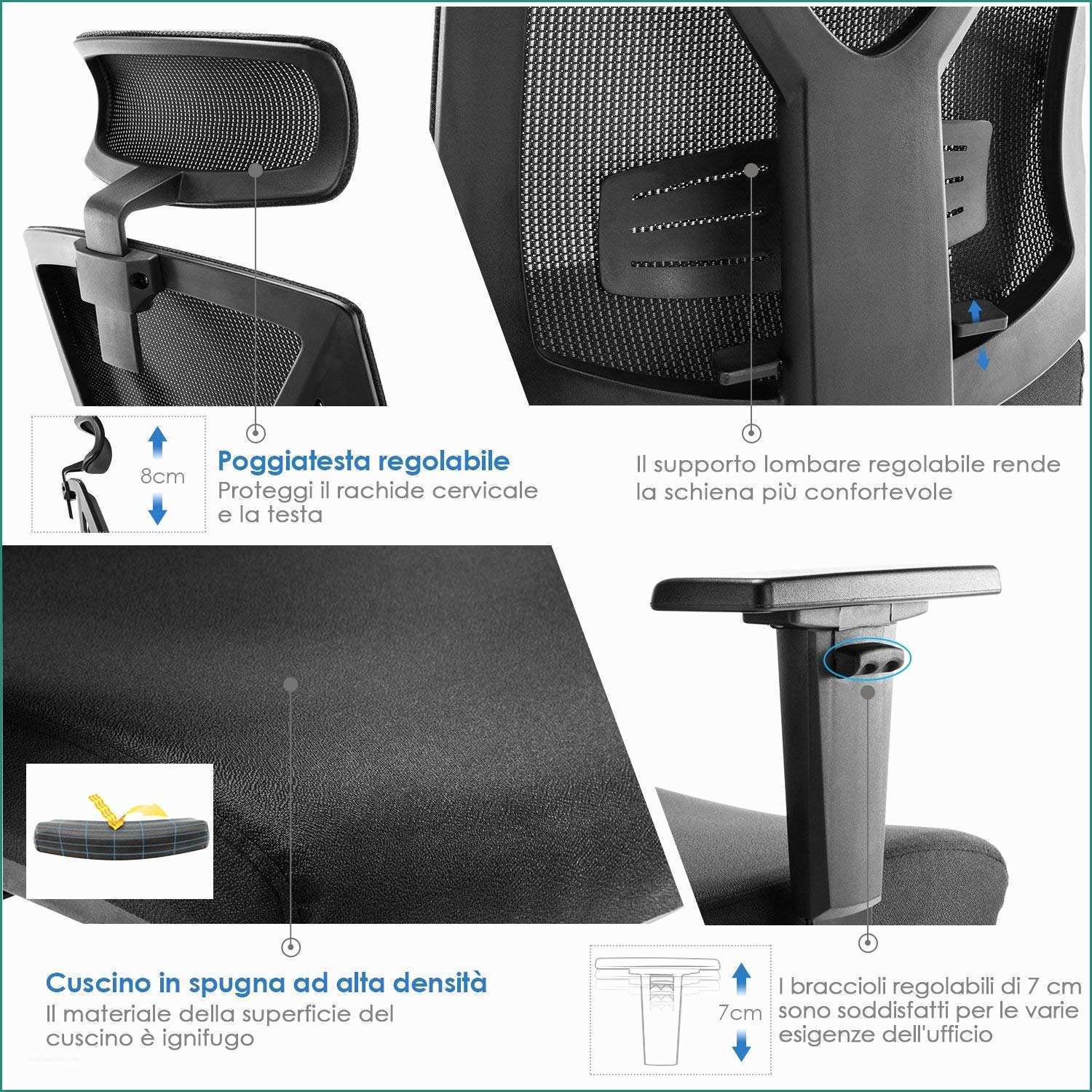Poltrona Smart Relax Prezzo E Intey Bürostuhl Mit Höhe Verstellbar Chefsessel Ergonomisch Für