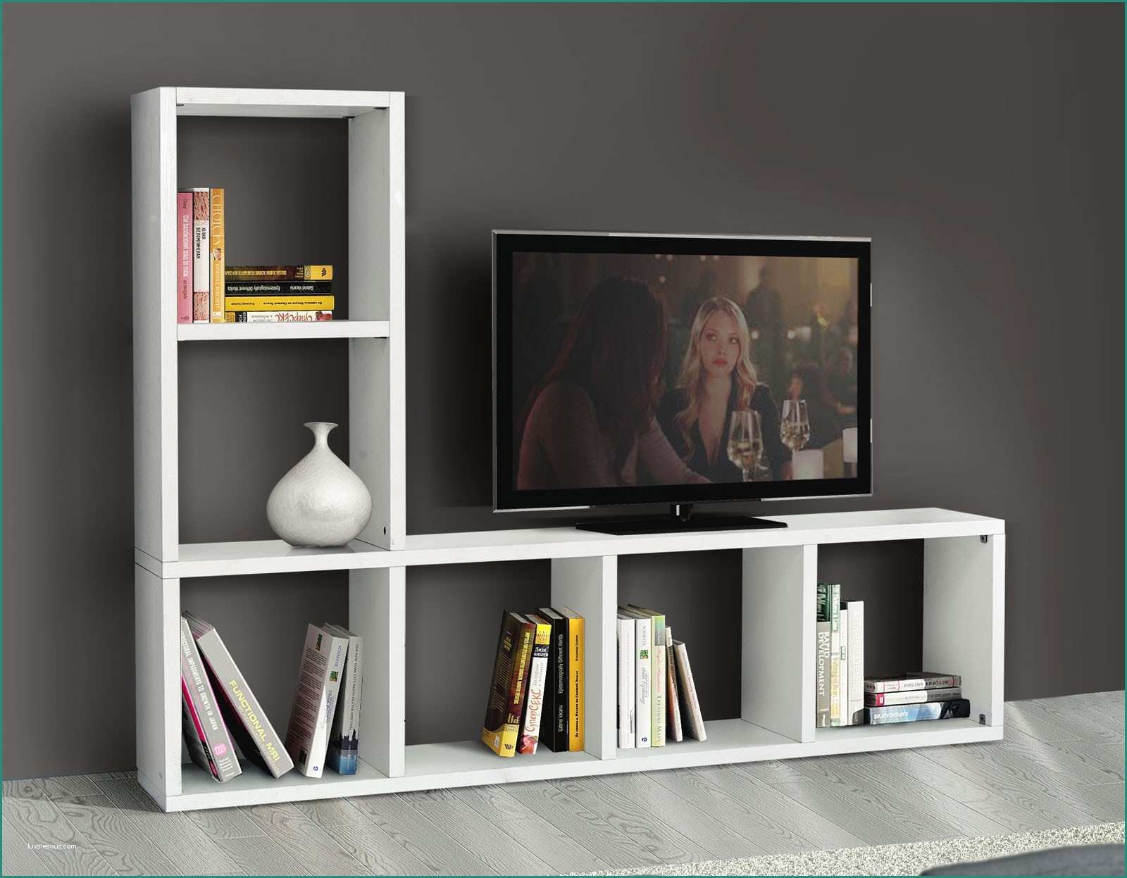 Porta Tv A Parete sospesi E Mobili Divisori Bifacciali Amazing Librerie Divisorie soggiorno