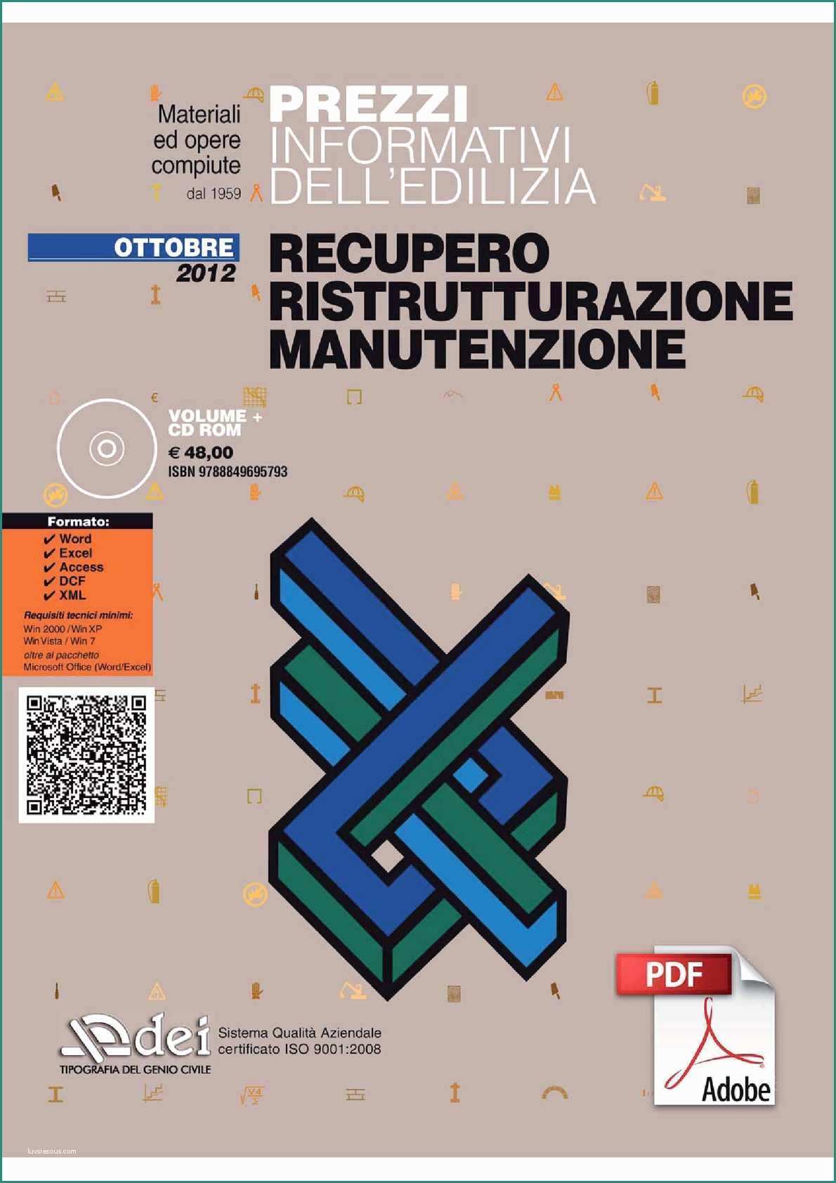 Prezzi Pannelli isolanti Per Tetti E Calaméo Prezzario Recupero Ristrutturazione Manutenzione 2012
