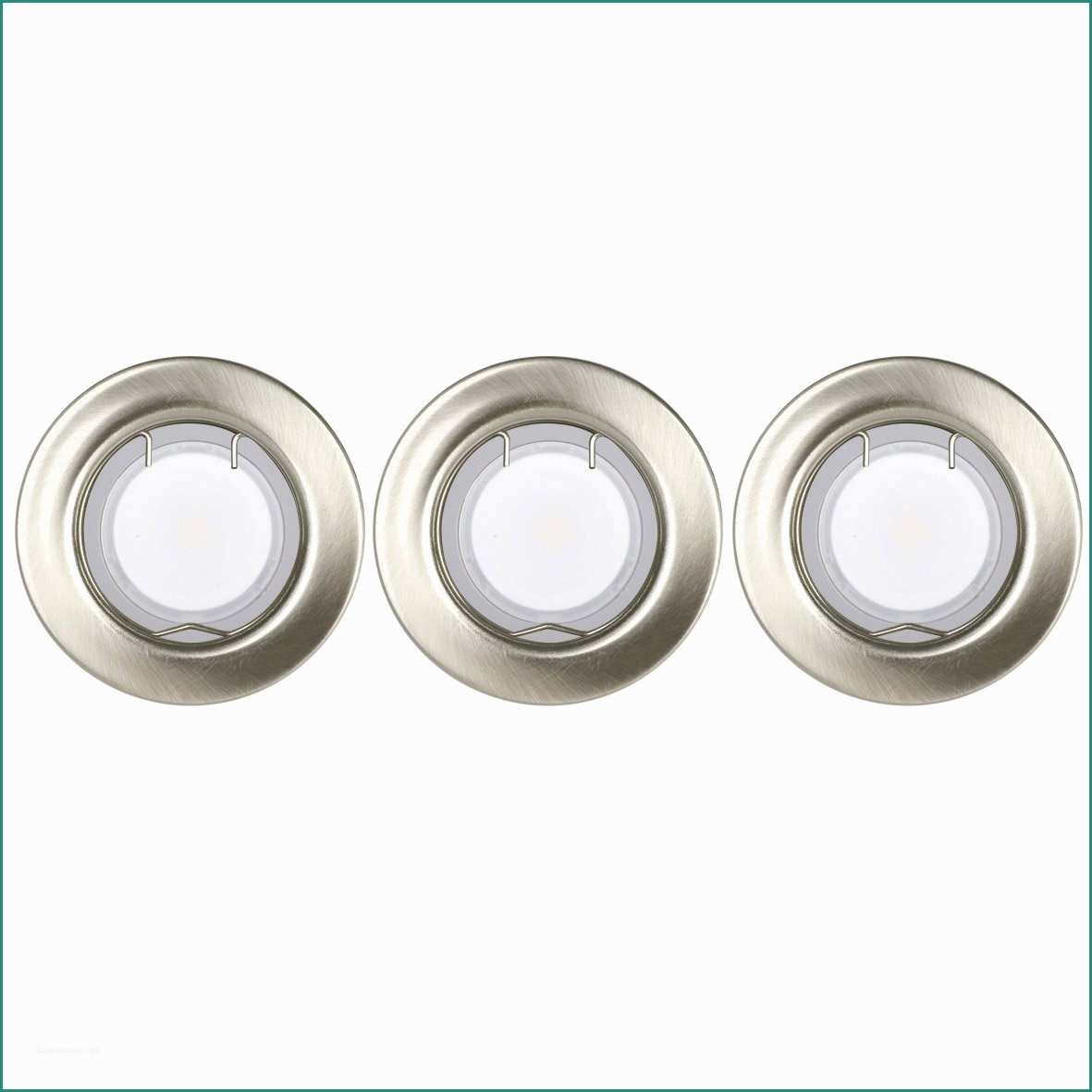 Profilo Alluminio Led Leroy Merlin E Kit 3 Spots à Encastrer Bang Fixe Led Gu10 Aluminium