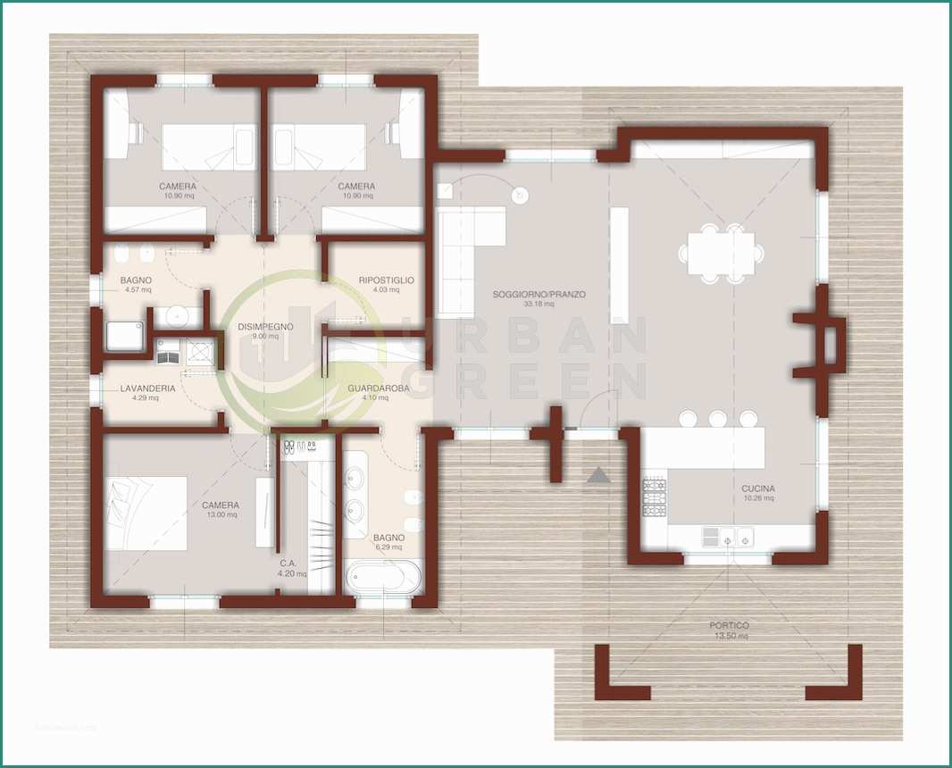 Progetto Casa Mq E Affordable Pro to Casa In Legno Monopiano Mq with