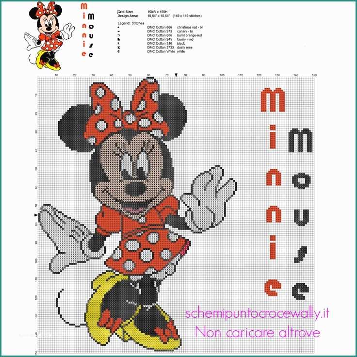 Punto Croce Minnie E 47 Best Images About Raccolta Di Schemi Punto Croce Disney