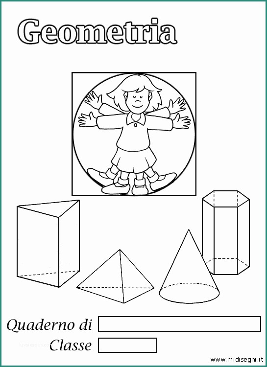 Quaderno Di Geometria Classe Seconda E Disegni Da Colorare Per Bambini Midisegni