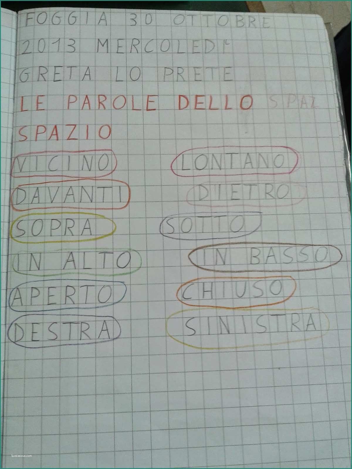 Quaderno Di Geometria Classe Seconda E Quaderno Di Grammatica Classe Seconda Quaderni Di Italiano