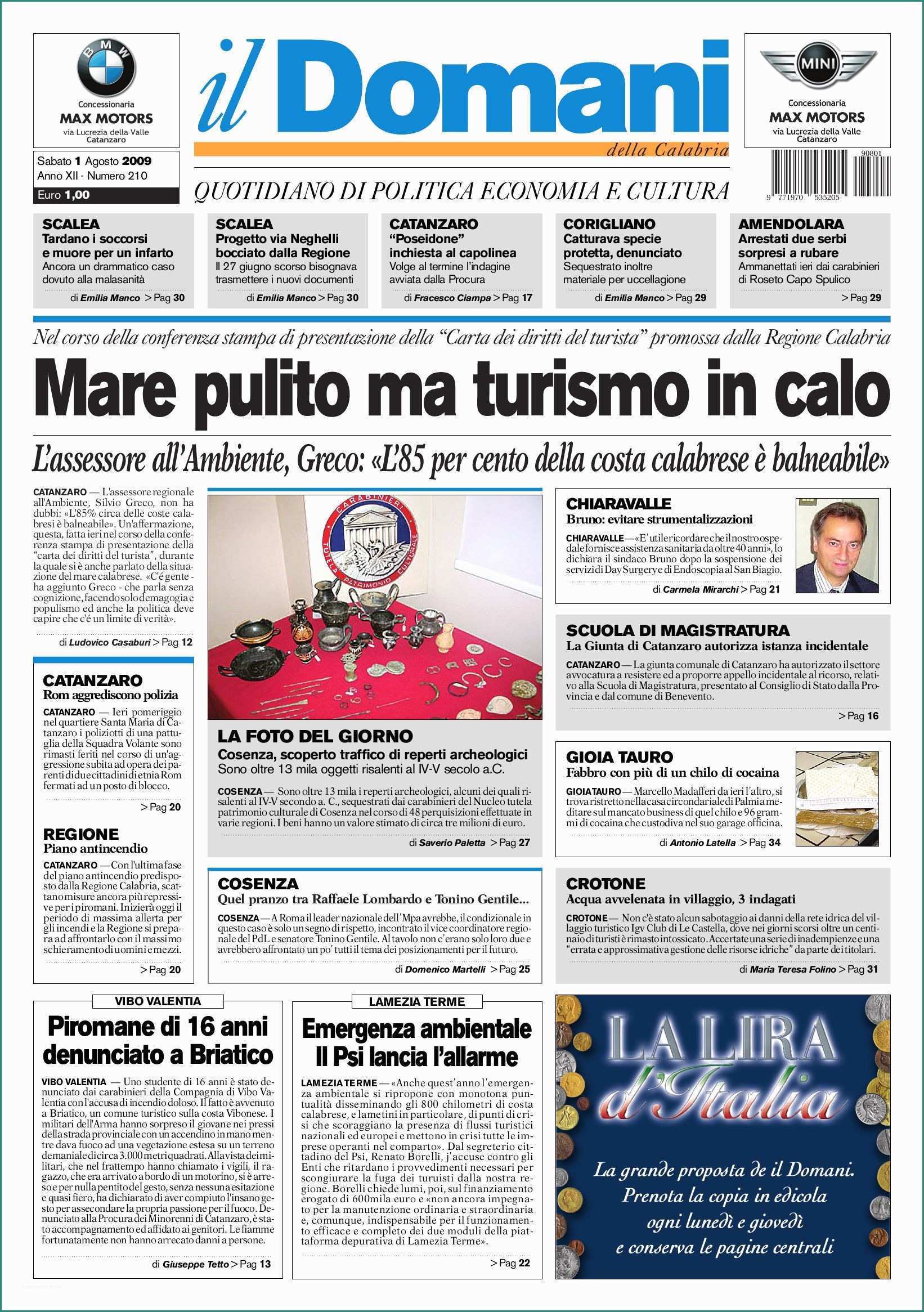 Residuo Fisso Acqua Blues E Ildomani by T&p Editori Il Domani issuu