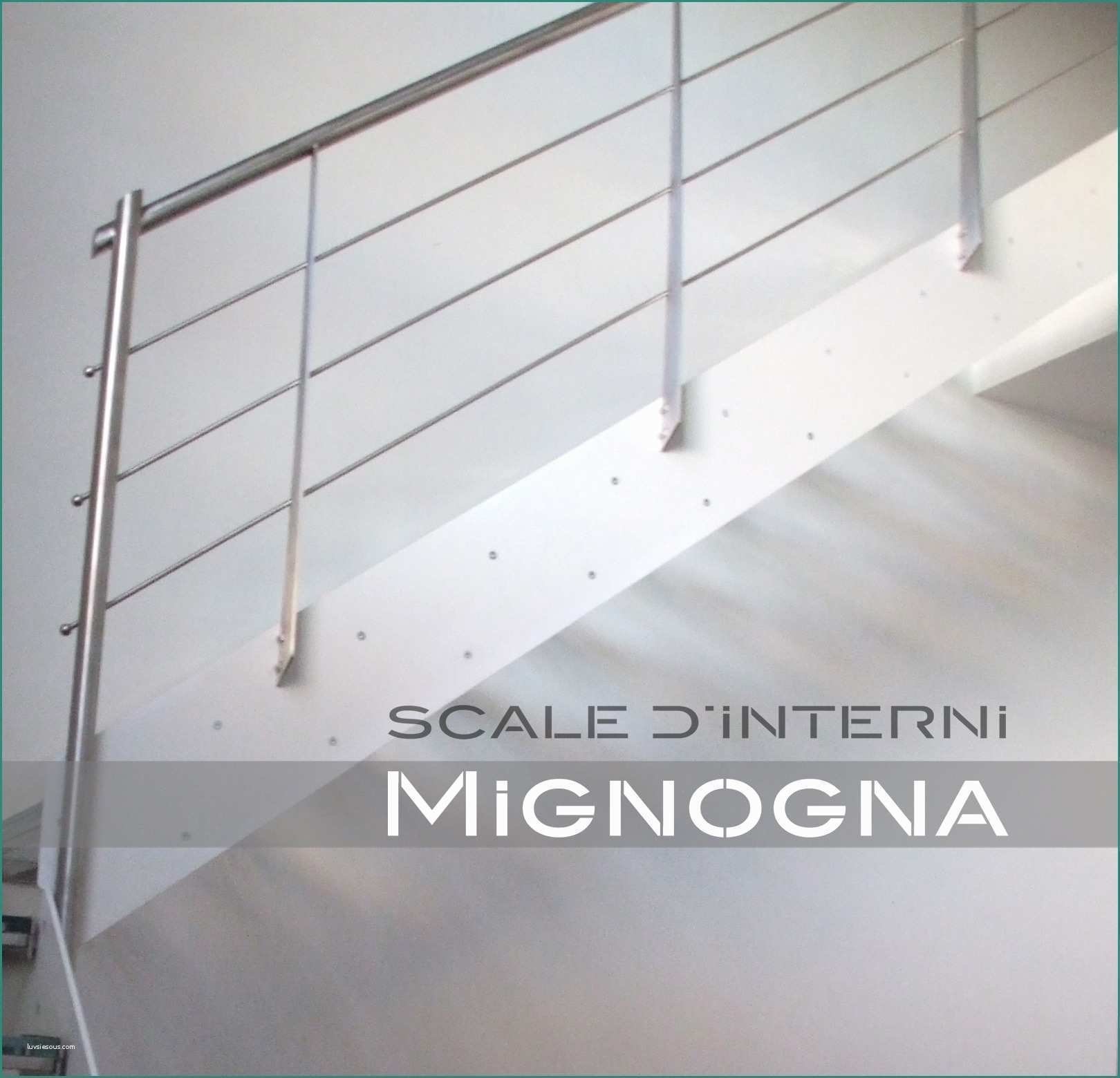Ringhiera Scala Interna Moderna E Scale Design