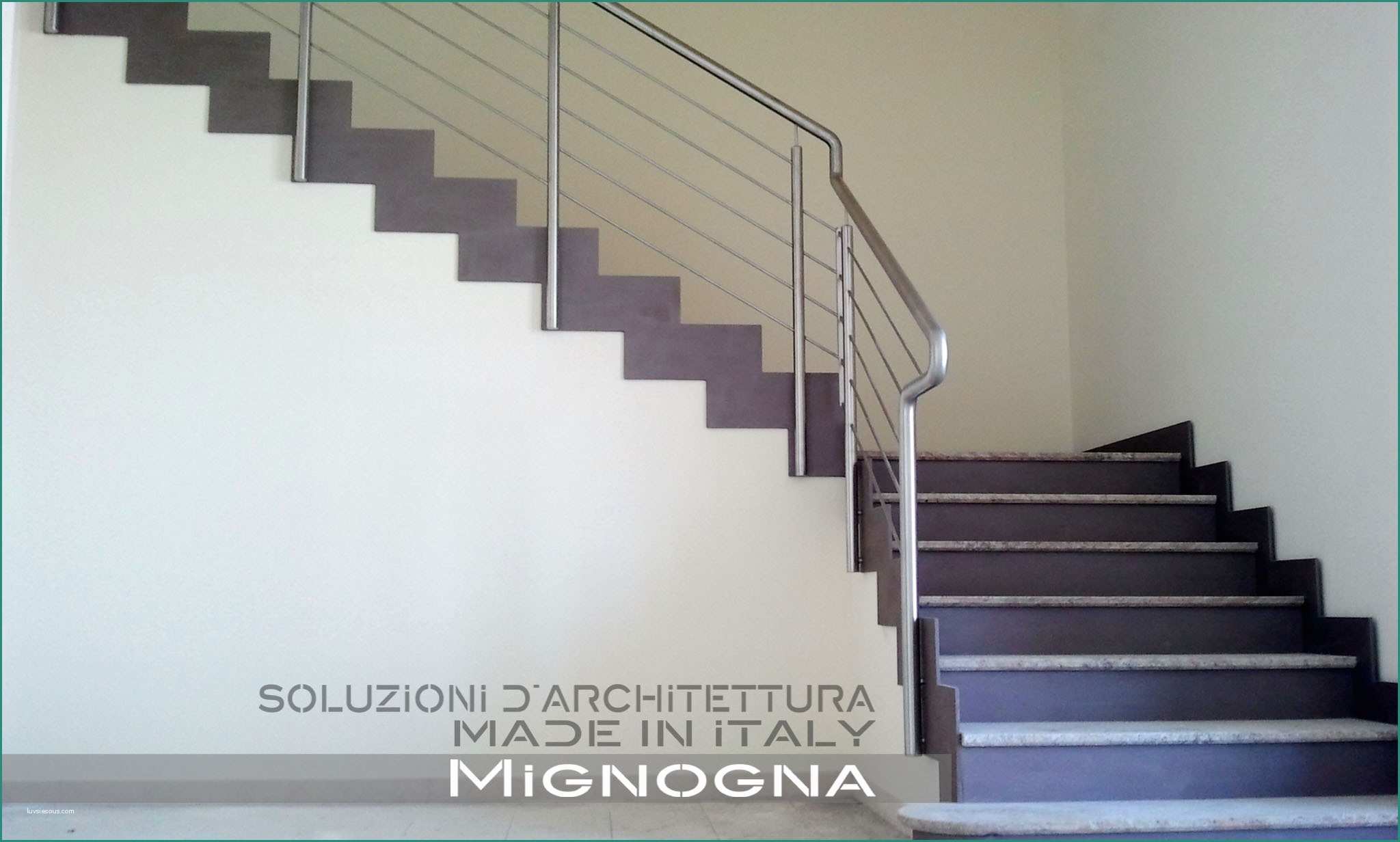 Ringhiera Scala Interna Moderna E Scale Design