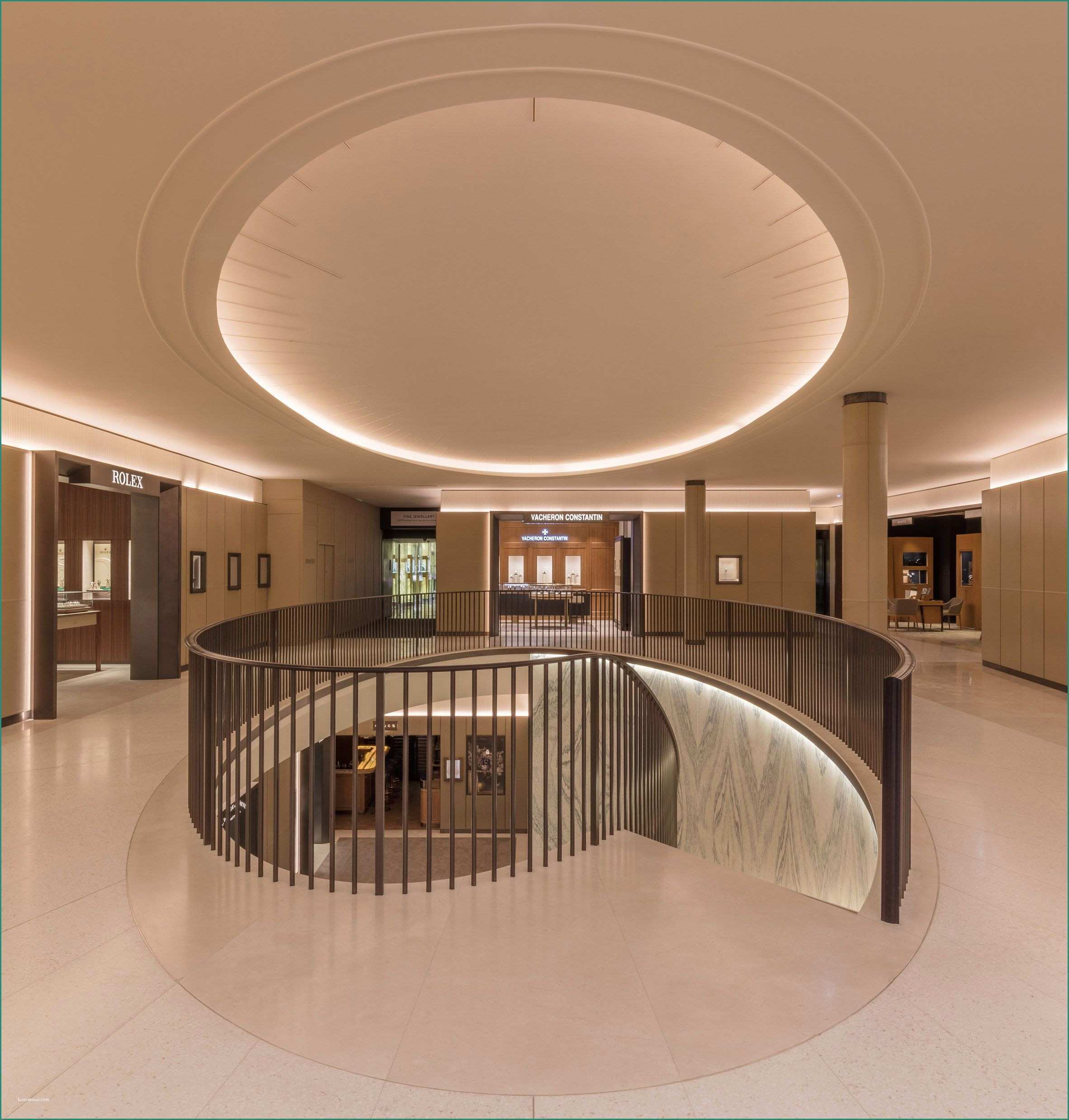 Ringhiere Esterne Moderne E Harrods Fine Watches Department by Rundell associates Arq
