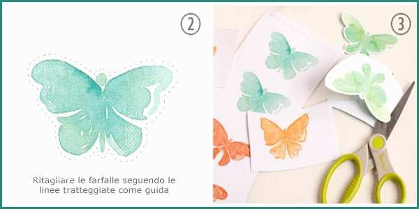 Sagome Di Farfalle E Farfalle Colorate Da Stampare E Ritagliare Per Decorazioni