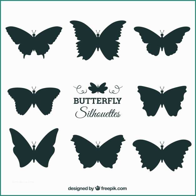 Sagome Di Farfalle E Set Di Sagome Di Farfalle Con Varietà Di Disegni
