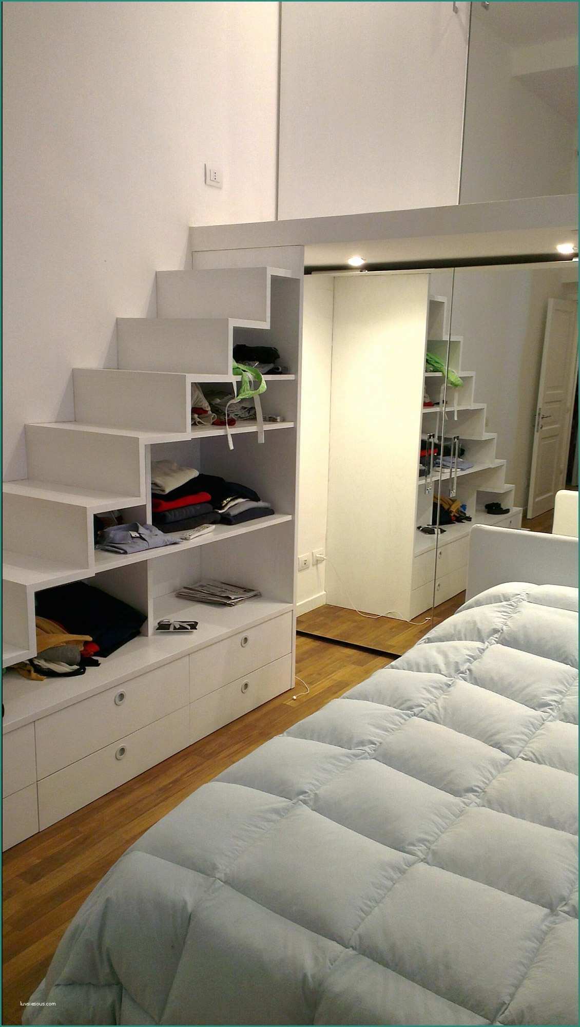 Scala Per soppalco Ikea E Realizzazione Di Arredi Per Appartamento Privato A