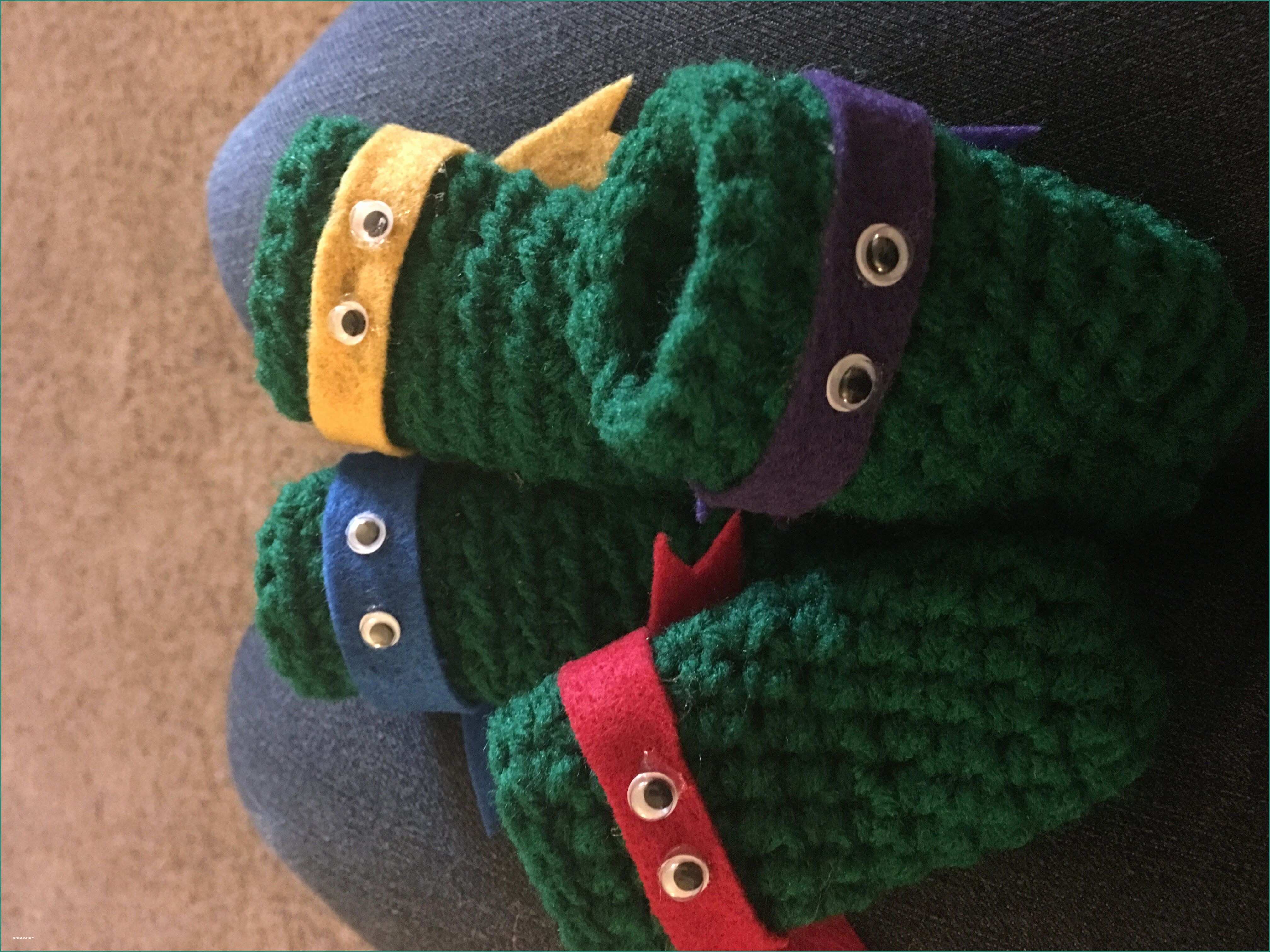Scarpe Neonato Uncinetto E Crochet Ninja Turtle Popsicle Holders Crochet Fun