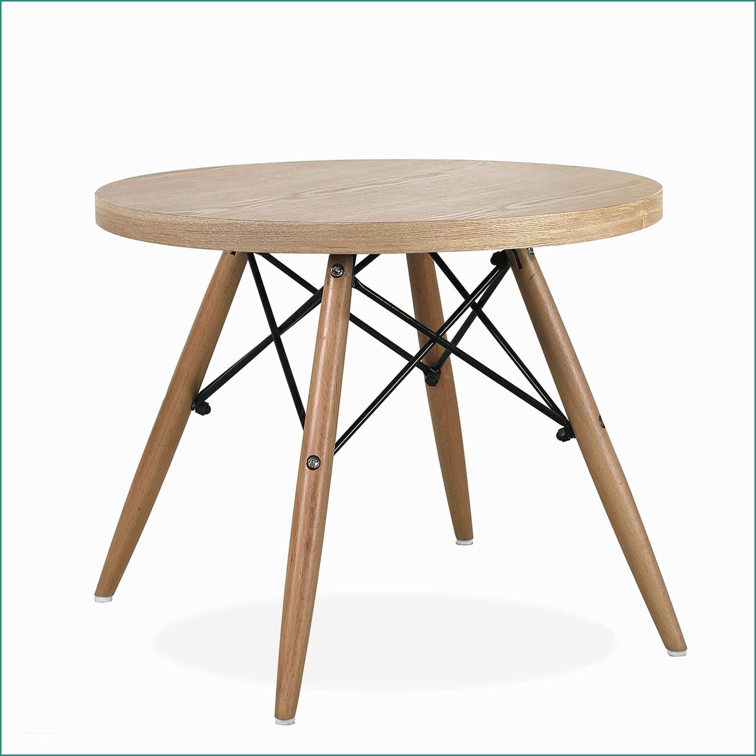 Sedia Dsw Charles Eames E Tisch Wooden Round Workspace