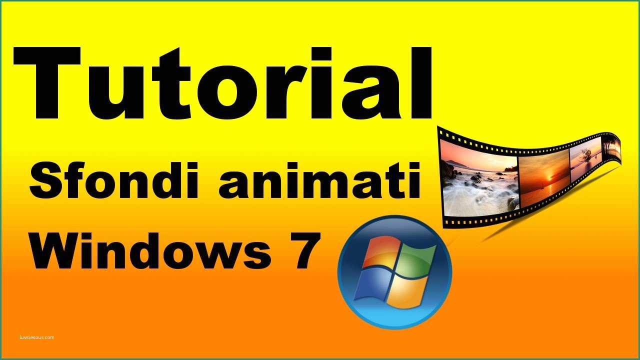 Sfondi Animati Per Pc E [tutorial] Sfondi Animati Del Desktop Per Windows 7