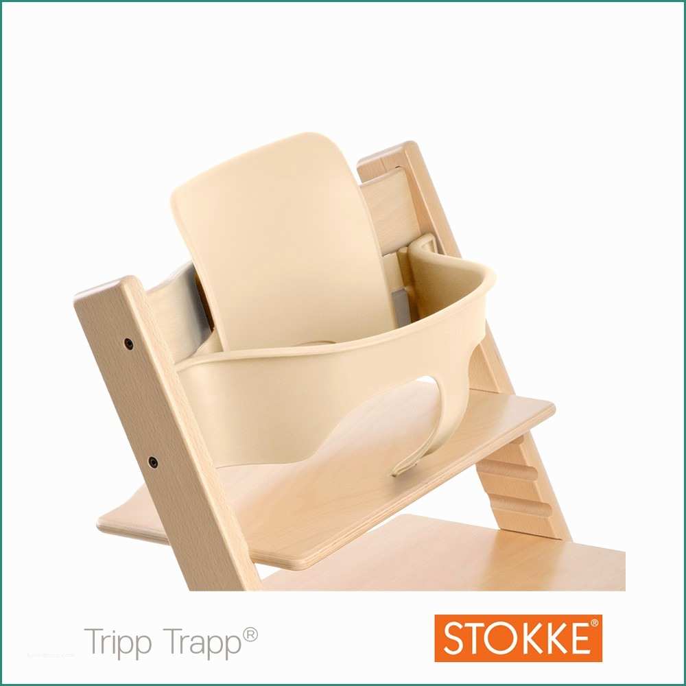 Stokke Tripp Trapp E Stokke Tripp Trapp Highchair Baby Set Natural at