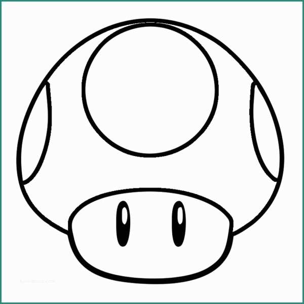 Super Mario Disegni E Disegno Di Funghetto Di Super Mario Bros Da Colorare Per