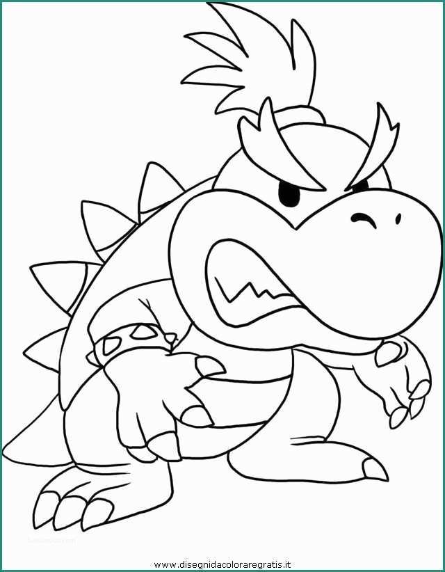 Super Mario Disegni E Disegno Mario Bros 34 Personaggio Cartone Animato Da Colorare