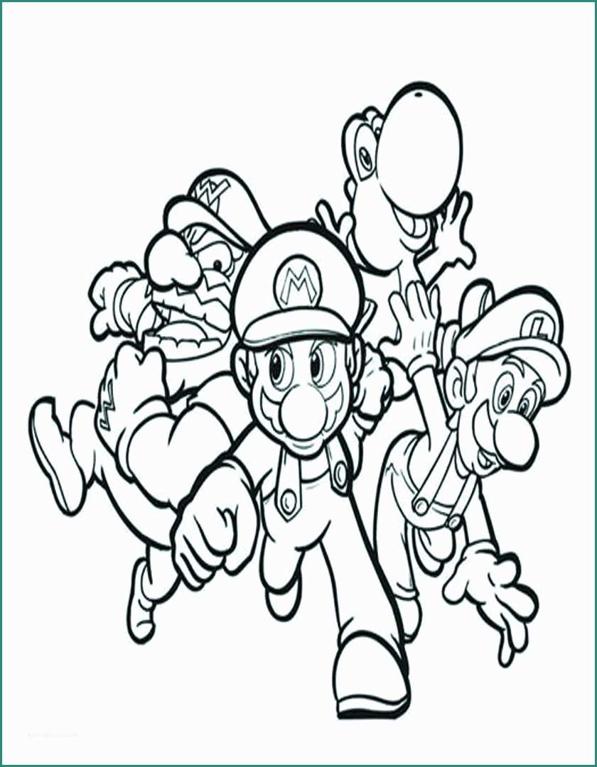 Super Mario Disegni E Nuovo Mario Bros Personaggi Disegni Da Colorare