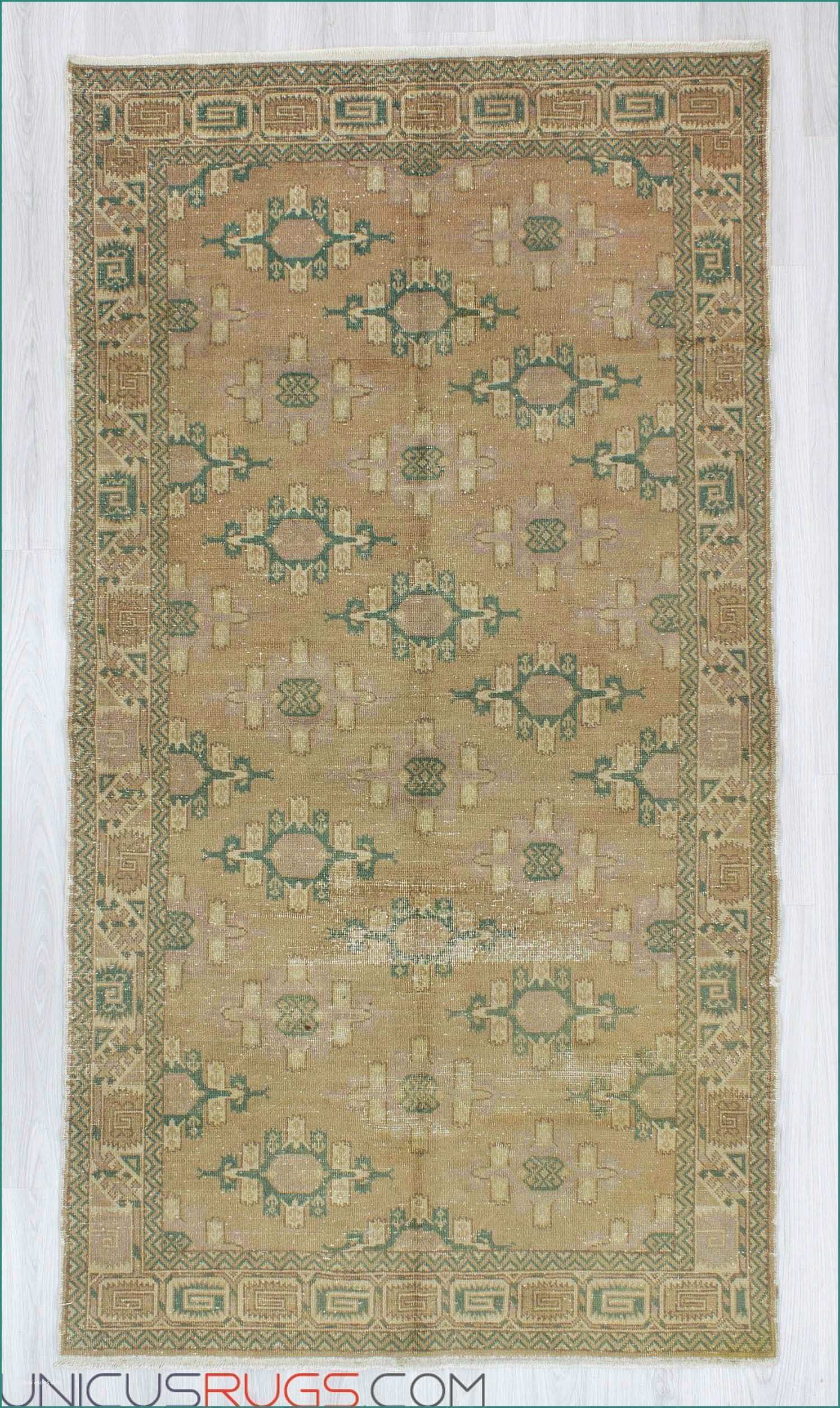 Vintage decorative rug from Aydin region of Turkey In good