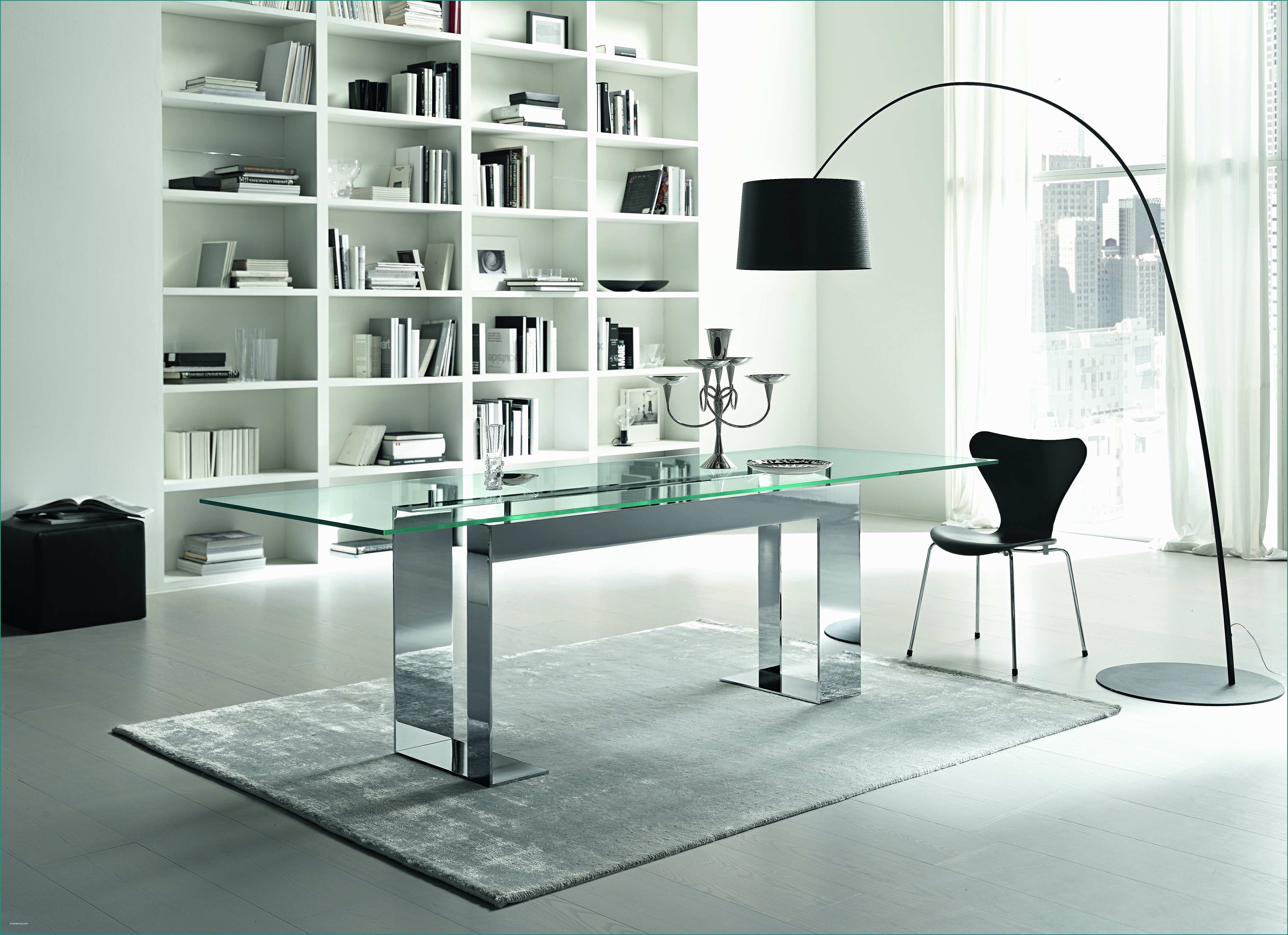 Tavoli A Libro Moderni E Rectangular Glass Table Miles by T D tonelli Design Design Giulio