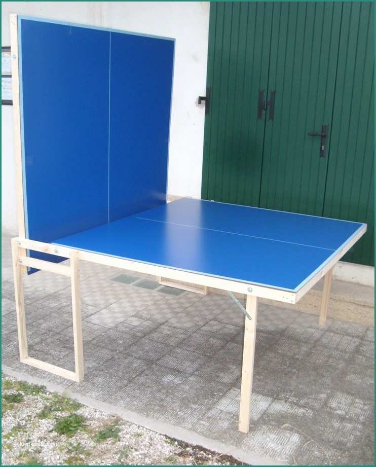 Tavolo Da Ping Pong Fai Da Te E Tavolo Ping Pong Esterno Outdoor Pieghevole Misure