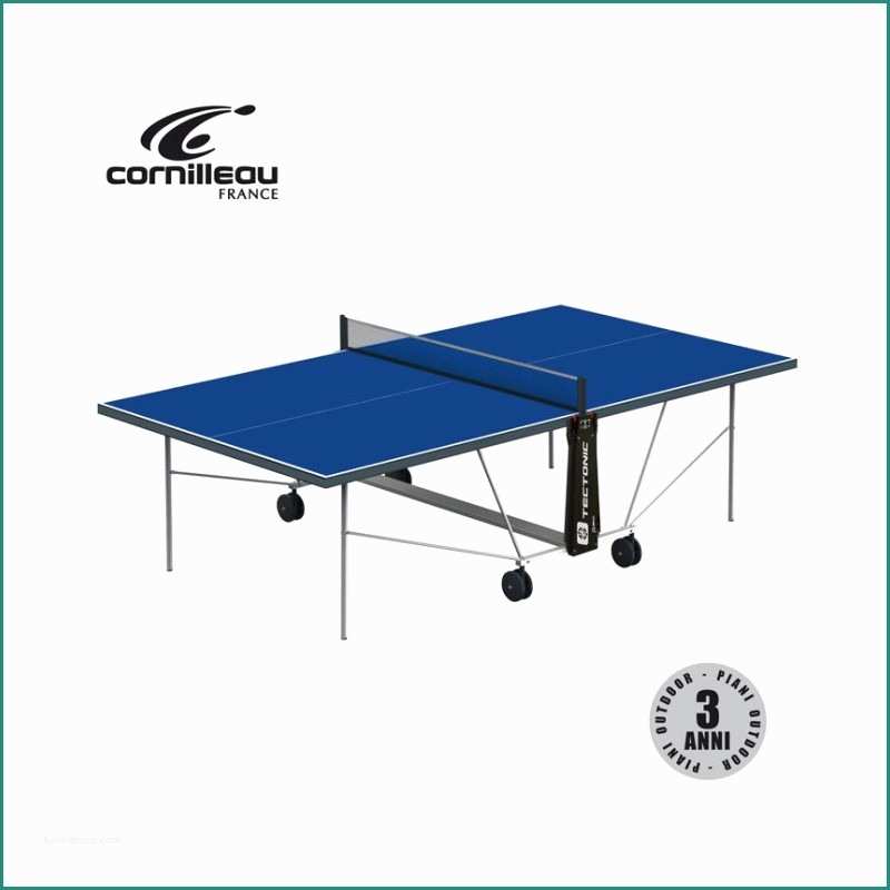 Tavolo Ping Pong Fai Da Te E Tavolo Da Ping Pong Outdoor Cornilleau Tectonic Blu