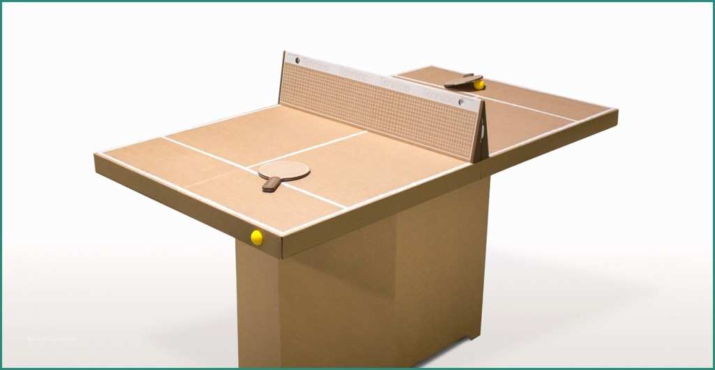 Tavolo Ping Pong Fai Da Te E Tennino Il Tavolo Da Ping Pong In Scatola