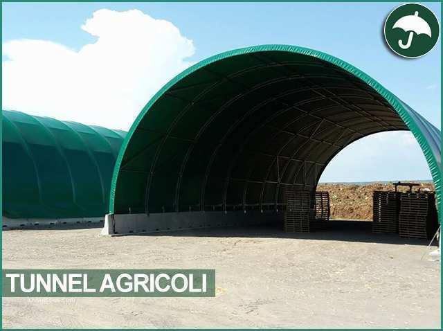 Tendoni Industriali Usati E Tunnel In Pvc Per Agricoltura