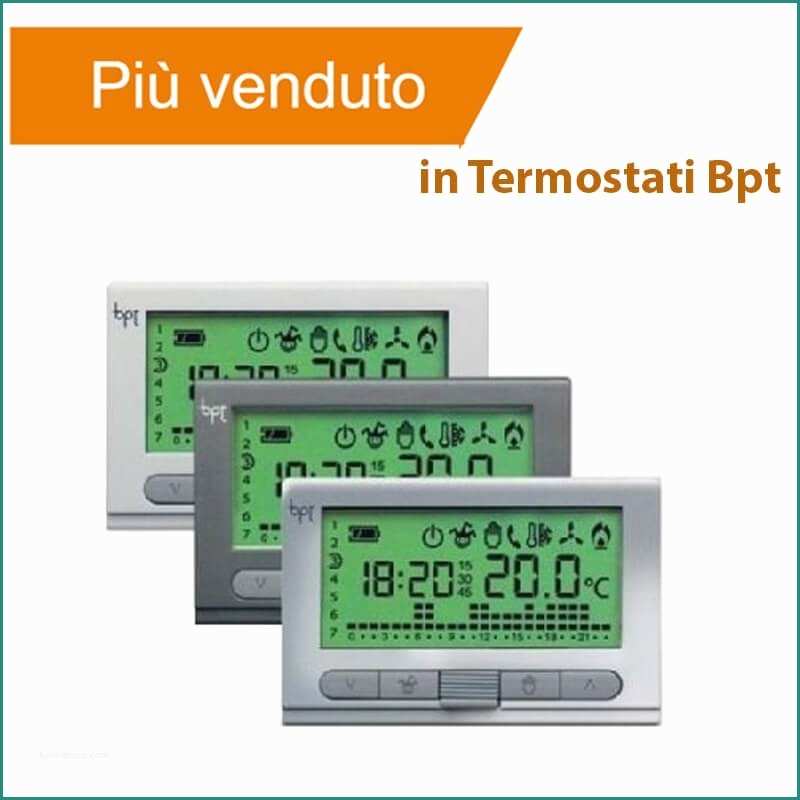 Termostato Bpt Th istruzioni E Bpt Ta 350 Termostato Digitale Ad Incasso Giornaliero