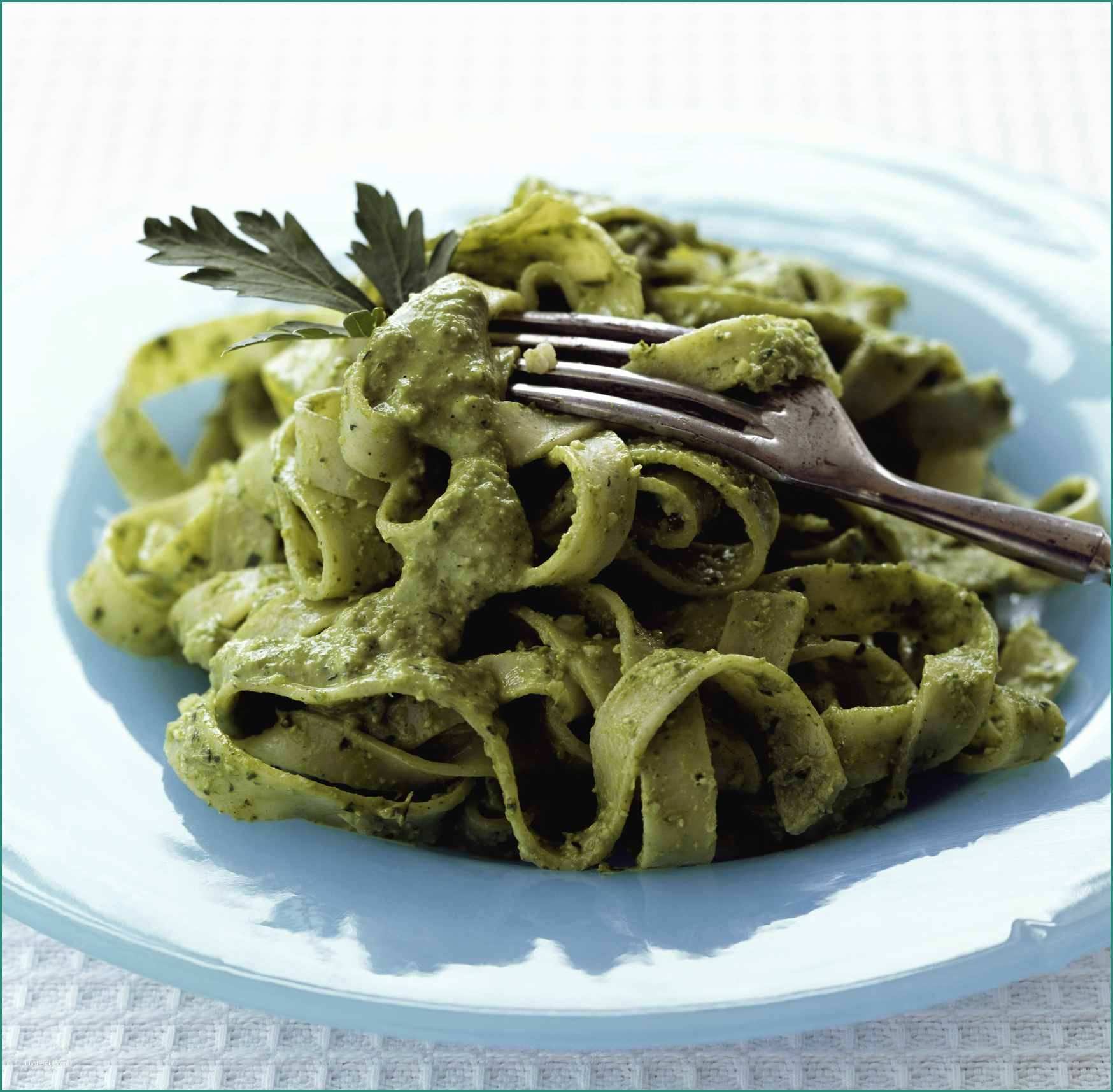 Trofie Al Pesto Genovese E Tallarines Verdes Recipe south American Green Noodles