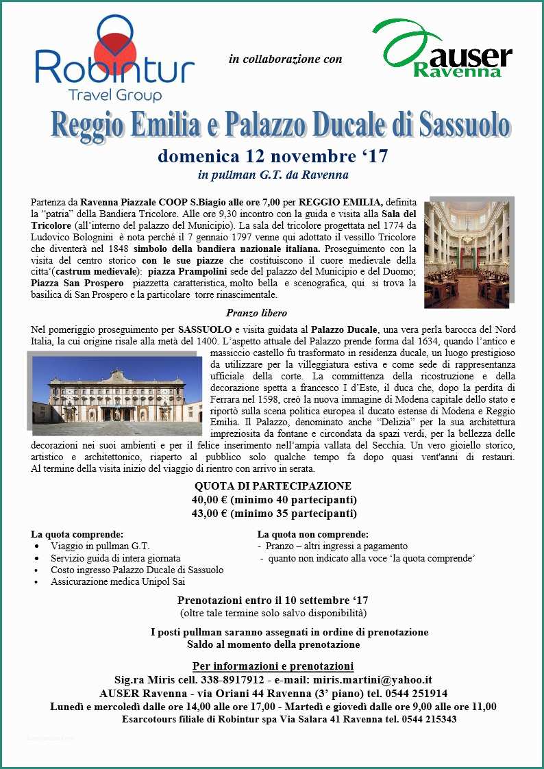 Unieuro Reggio Emilia Volantino E Auser Ravenna • Reggio Emilia E Sassuolo 12 Novembre