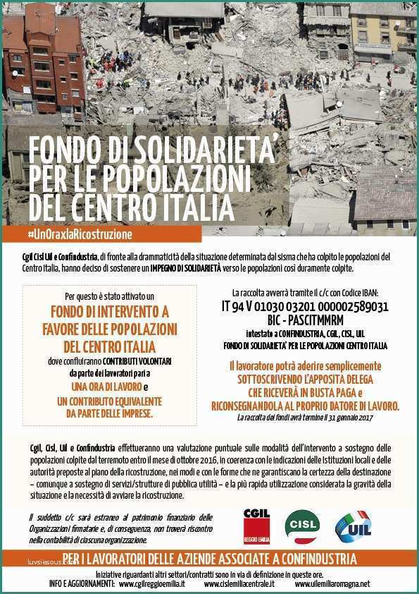 Unieuro Reggio Emilia Volantino E Fondo Di solidarieta’ Per Le Popolazioni Del Centro Italia