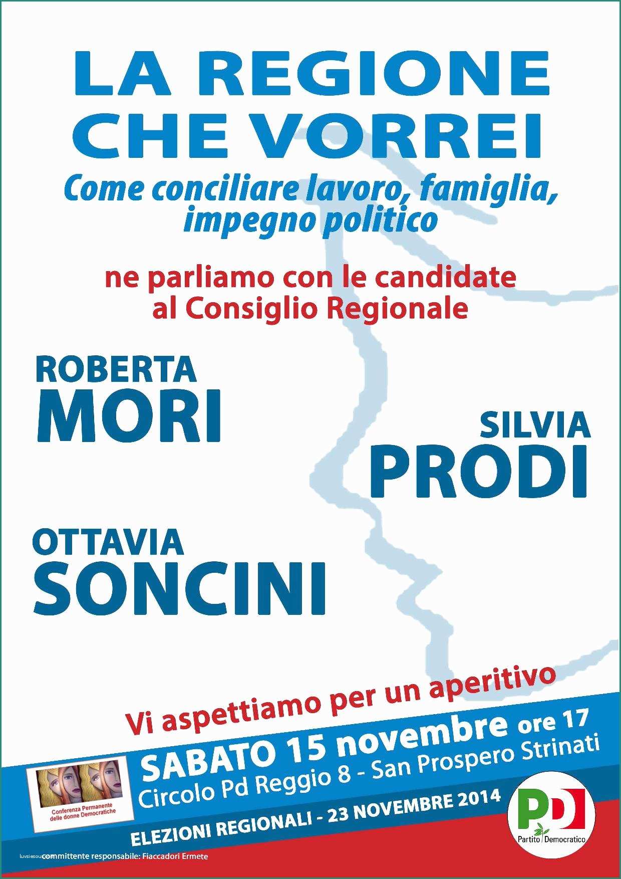 Unieuro Reggio Emilia Volantino E Iniziative Elettorali Roberta Mori
