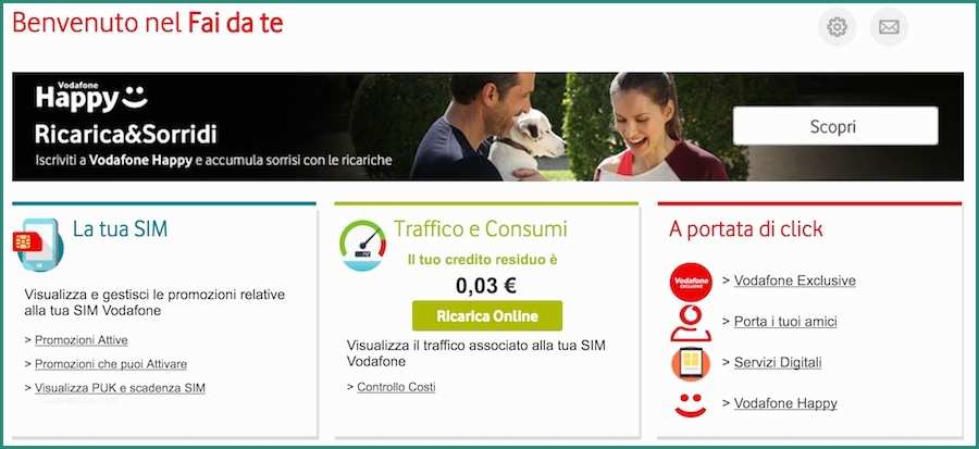 Vodafone Fai Da Te Privati E E attivare Vodafone Exclusive Vantaggi E Costo